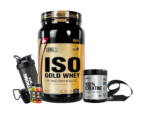 iso gold 2.4lb + creatina universe nutrition 150g + shaker o straps o portatotre+ 1 x b iso gold 2.4lb + creatina universe nutrition 150g + shaker o straps o portatotre+ 1 x b